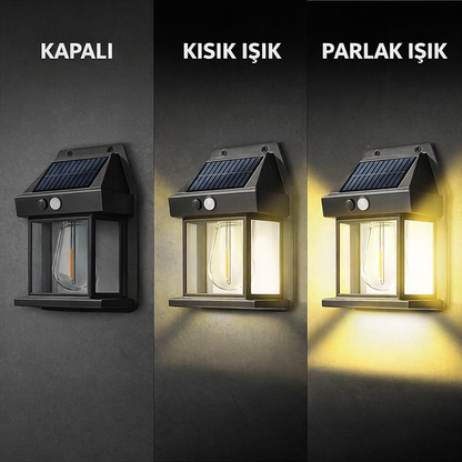 Güneş Enerjili Bahçe Aydınlatması