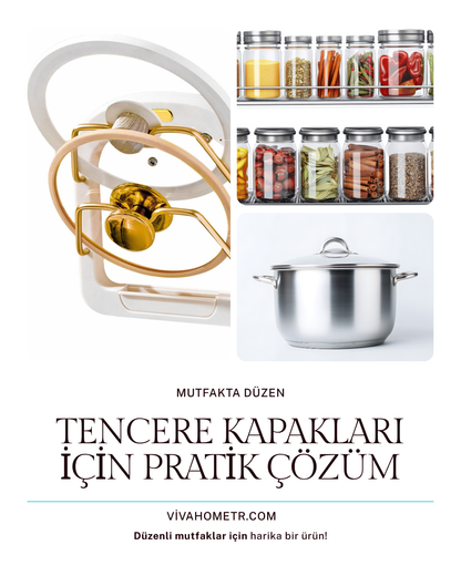 VİVA HOME Tencere Kapağı Organizeri