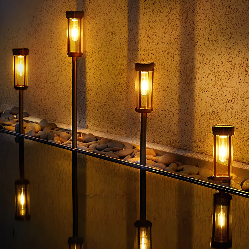 Güneş Enerjili Bahçe Meşalesi – Otomatik Işık